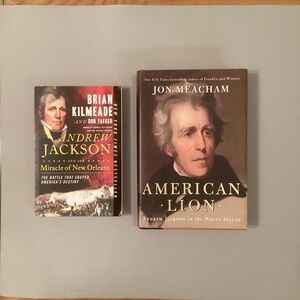 Lot of 2 Andrew Jackson books